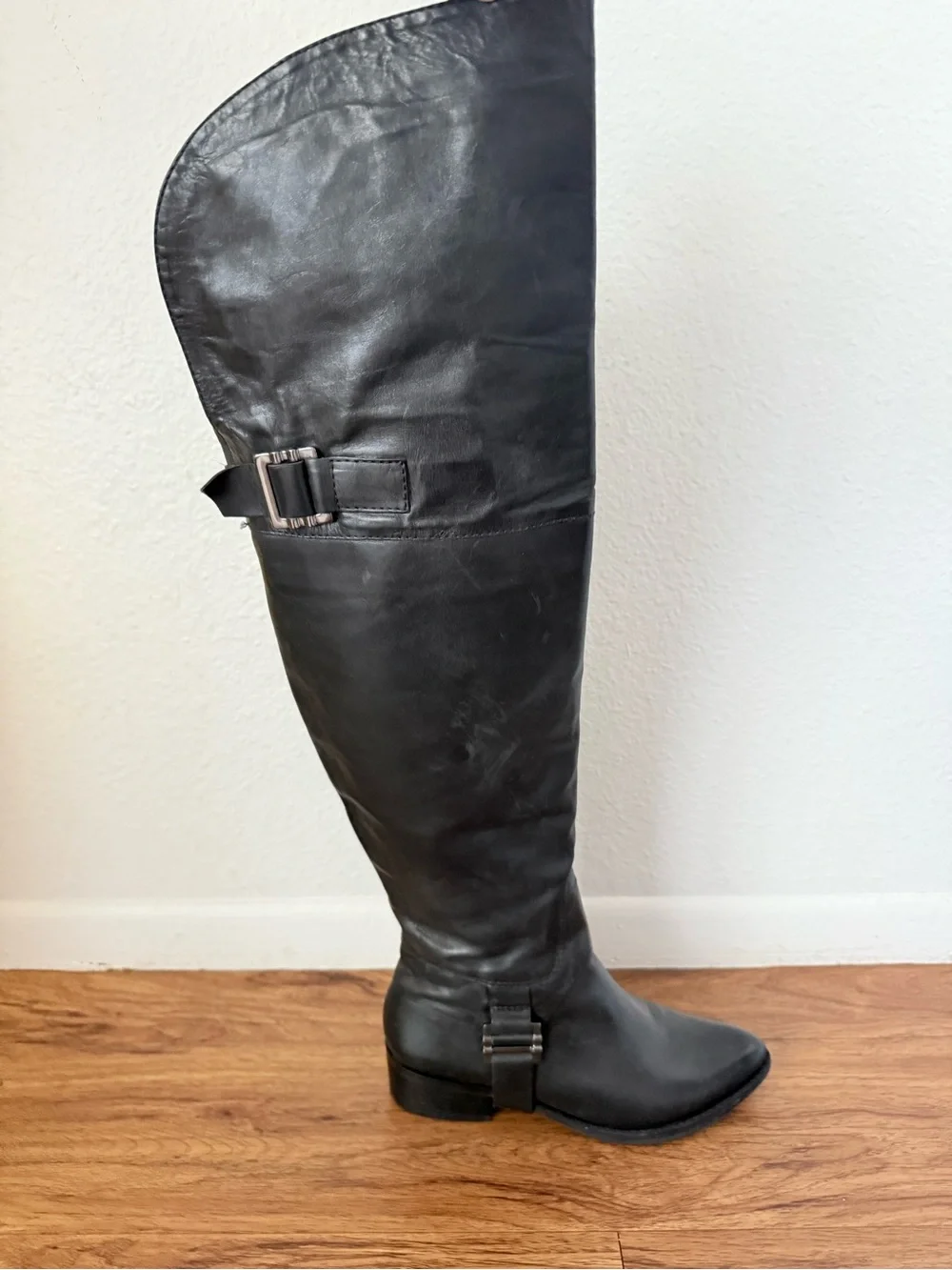 Schutz Over-the-Knee Riding Boots Black Women’s US 7